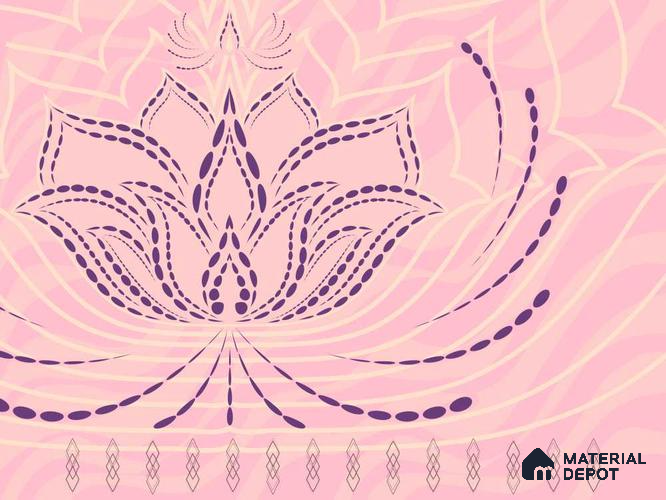 MKR016 | Murals Series Florals Look 50 inches Premium Paper (Customized Size Wallpaper)