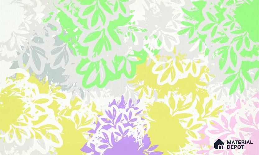 MOS028 | Murals Series Florals Look 40 inches Sandblast Paper (Customized Size Wallpaper)