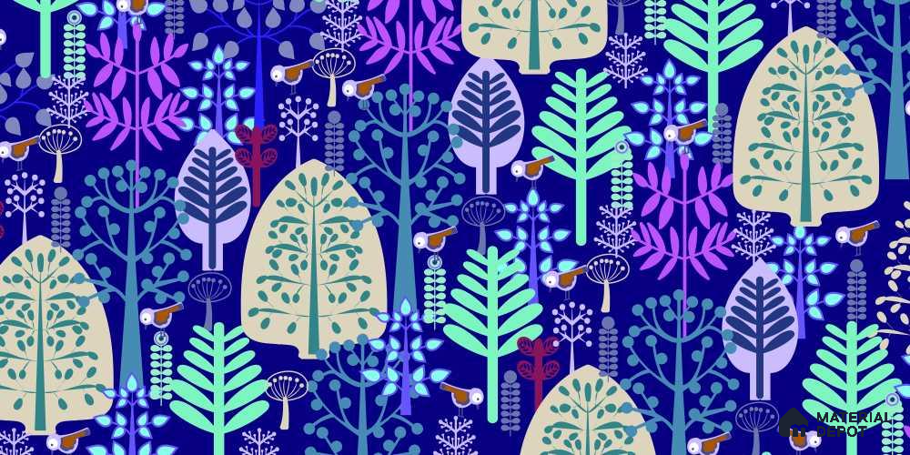 MTV010-1 | Murals Series Florals Look 52 inches Economy Paper (Customized Size Wallpaper)