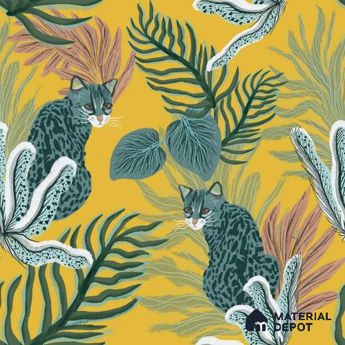 PAK001-2 | Modern Series Animal Print Look 40 inches Canvas Paper (Customized Size Wallpaper)