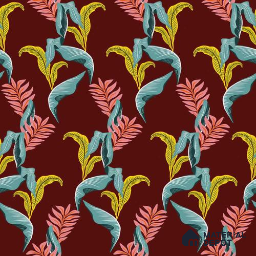 PAK006-1 | Modern Series Florals Look 50 inches Premium Paper (Customized Size Wallpaper)