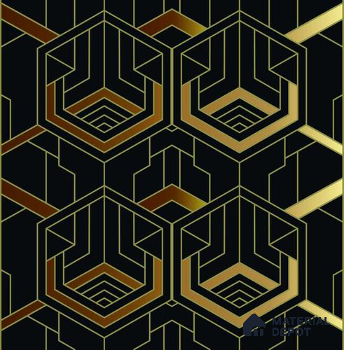 PAK025-2 | Modern Series Geometric Look 50 inches Premium Paper (Customized Size Wallpaper)