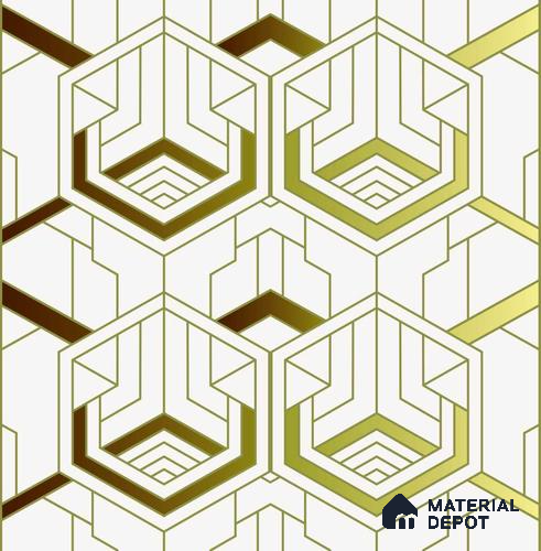 PAK025-9 | Modern Series Geometric Look 50 inches Premium Paper (Customized Size Wallpaper)