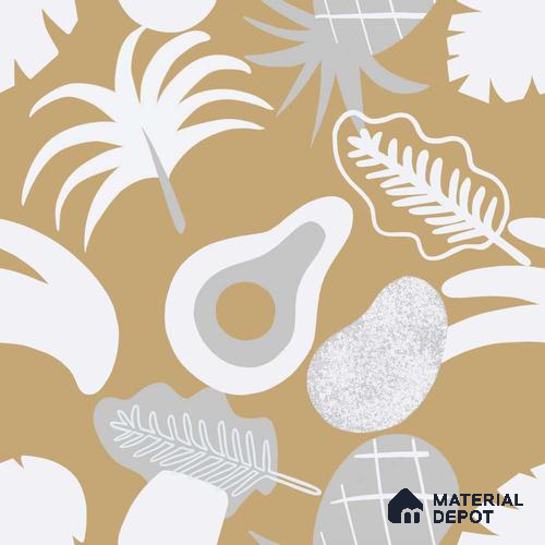 PAK044-2 | Modern Series Florals Look 50 inches Premium Paper (Customized Size Wallpaper)