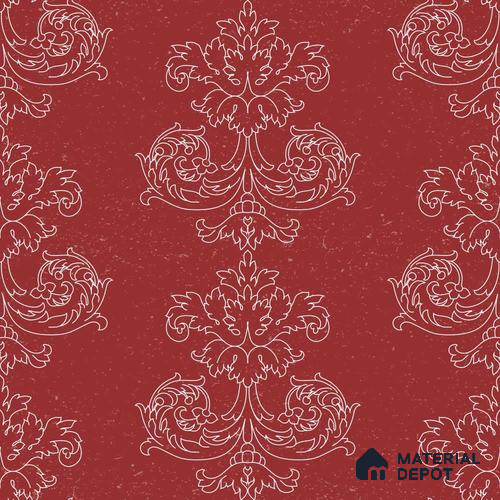 PDK001-2 | Traditional Series Damask Look 40 inches Sandblast Paper (Customized Size Wallpaper)