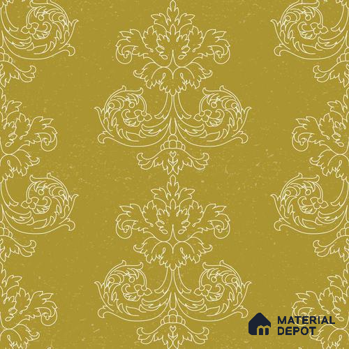 PDK001-3 | Traditional Series Damask Look 40 inches Sandblast Paper (Customized Size Wallpaper)
