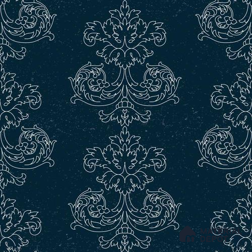 PDK001-5 | Traditional Series Damask Look 50 inches Premium Paper (Customized Size Wallpaper)