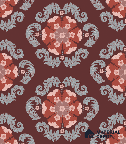 PDK004-1 | Traditional Series Patterned Look 40 inches Canvas Paper (Customized Size Wallpaper)