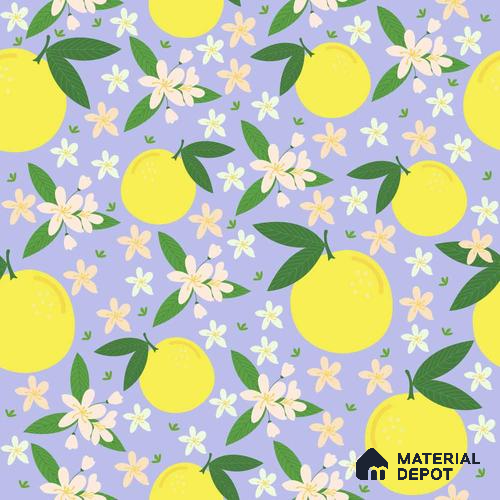 PDK010 - 1 | Kid Series Florals Look 52 inches Economy Paper (Customized Size Wallpaper)