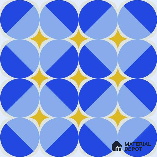 PDK013-15 | Modern Series Geometric Look 52 inches Economy Paper (Customized Size Wallpaper)