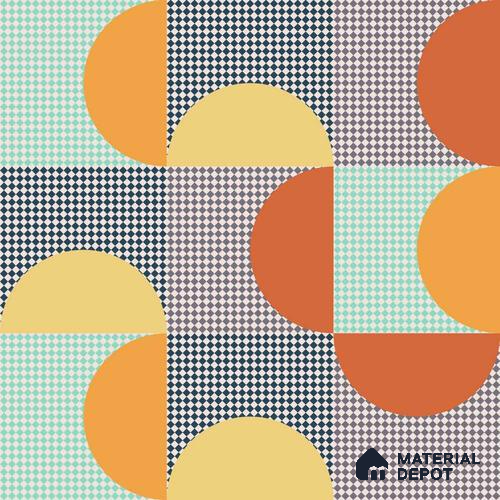 PDK019-8 | Modern Series Patterned Look 52 inches Economy Paper (Customized Size Wallpaper)
