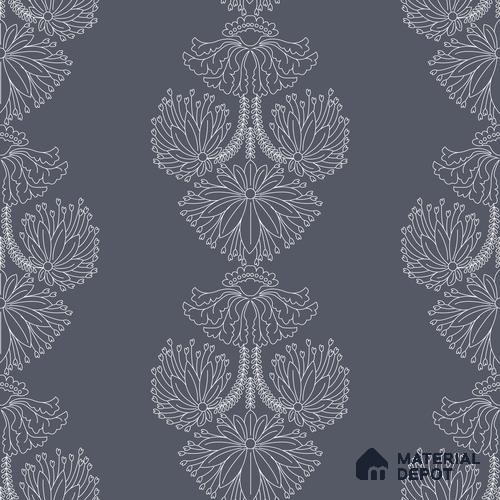 PDK020-7 | Traditional Series Damask Look 40 inches Canvas Paper (Customized Size Wallpaper)