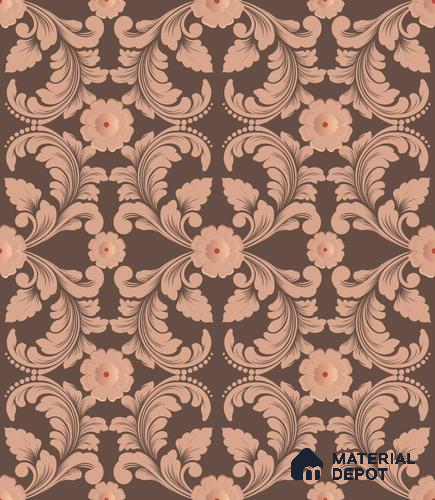 PDK021-1 | Traditional Series Patterned Look 40 inches Sandblast Paper (Customized Size Wallpaper)