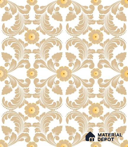 PDK021-7 | Traditional Series Patterned Look 40 inches Sandblast Paper (Customized Size Wallpaper)