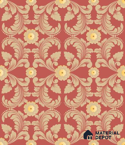PDK021-8 | Traditional Series Patterned Look 50 inches Premium Paper (Customized Size Wallpaper)