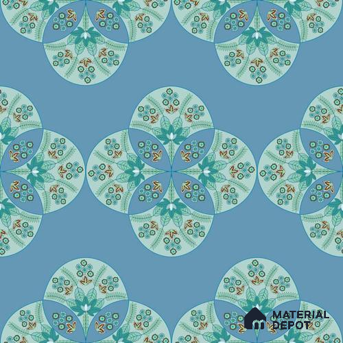PDK022-6 | Traditional Series Patterned Look 40 inches Sandblast Paper (Customized Size Wallpaper)