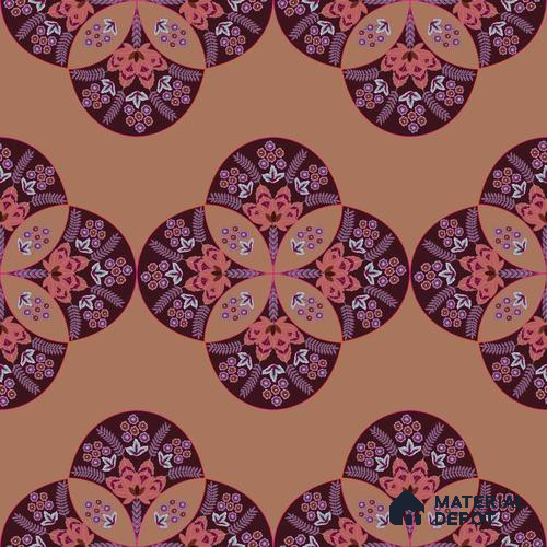 PDK022-7 | Traditional Series Patterned Look 40 inches Sandblast Paper (Customized Size Wallpaper)