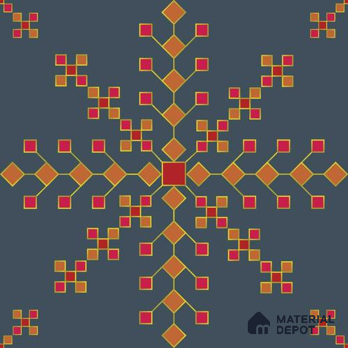 PDK024-4 | Traditional Series Patterned Look 40 inches Canvas Paper (Customized Size Wallpaper)