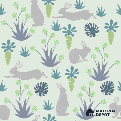 PDK031 - 3 | Kid Series Animal Print Look 52 inches Economy Paper (Customized Size Wallpaper)
