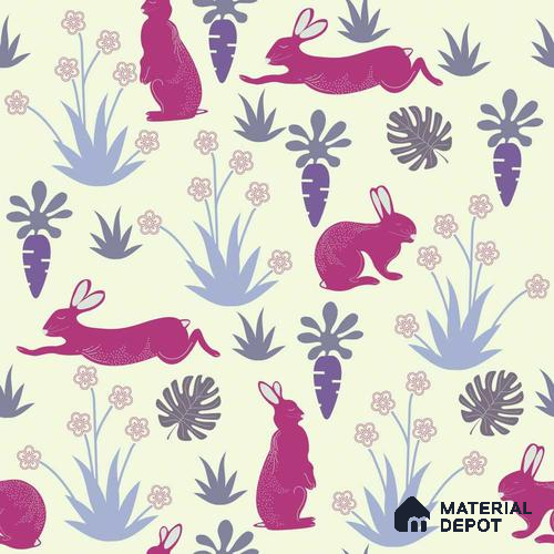 PDK031 - 5 | Kid Series Animal Print Look 40 inches Canvas Paper (Customized Size Wallpaper)