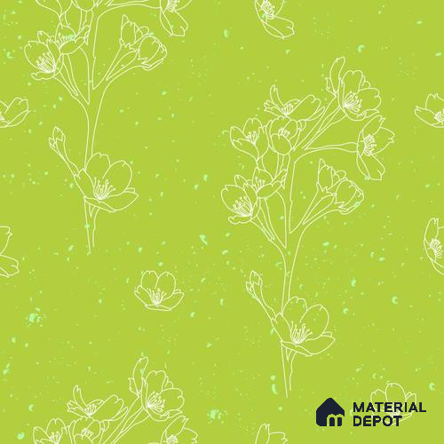 PDK034-10 | Modern Series Florals Look 50 inches Premium Paper (Customized Size Wallpaper)