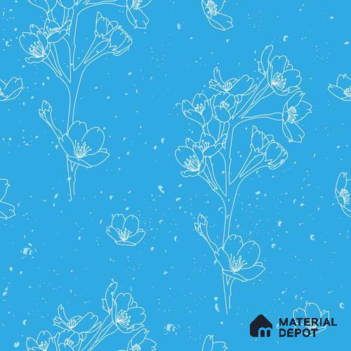 PDK034-5 | Modern Series Florals Look 40 inches Canvas Paper (Customized Size Wallpaper)