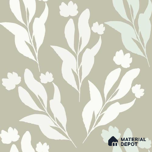 PDK035-1 | Modern Series Florals Look 50 inches Premium Paper (Customized Size Wallpaper)