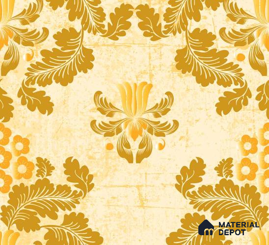 PDK040-5 | Traditional Series Florals Look 50 inches Premium Paper (Customized Size Wallpaper)
