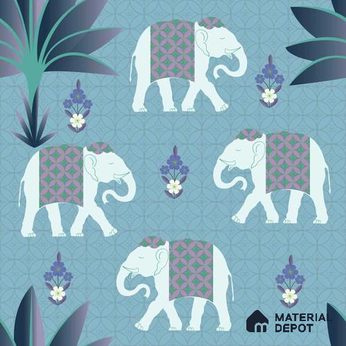 PDK041-1 | Traditional Series Animal Print Look 50 inches Premium Paper (Customized Size Wallpaper)