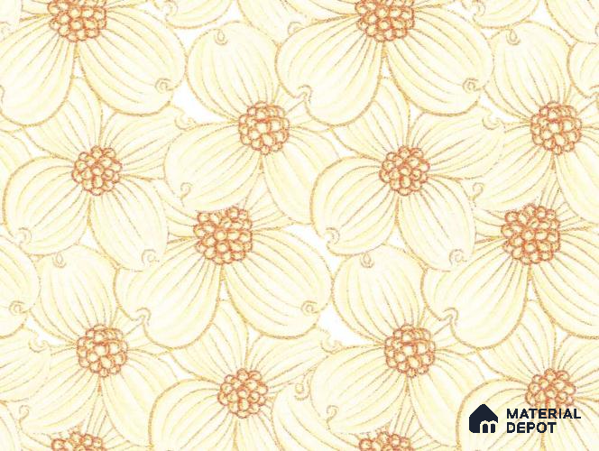 PHM007-5 | Modern Series Florals Look 40 inches Sandblast Paper (Customized Size Wallpaper)
