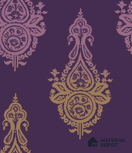 PHM020-2 | Traditional Series Damask Look 52 inches Economy Paper (Customized Size Wallpaper)