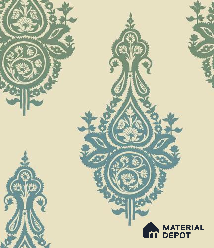 PHM020-3 | Traditional Series Damask Look 40 inches Canvas Paper (Customized Size Wallpaper)