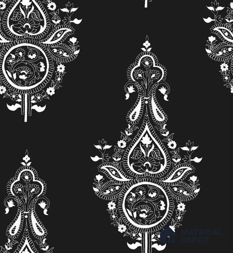 PHM020-6 | Traditional Series Damask Look 40 inches Sandblast Paper (Customized Size Wallpaper)