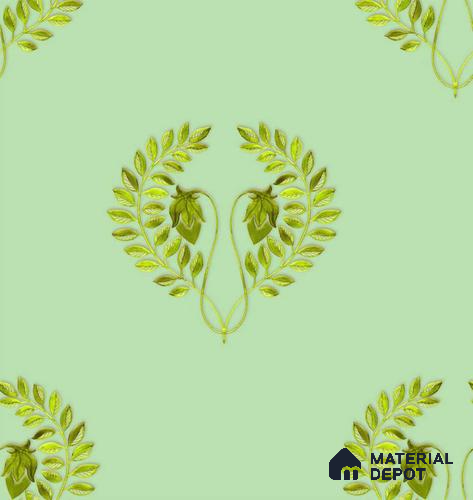 PHM024-1 | Traditional Series Damask Look 40 inches Sandblast Paper (Customized Size Wallpaper)