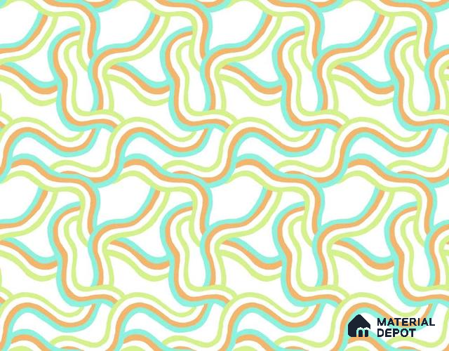 PHM034 - 1 | Kid Series Patterned Look 40 inches Canvas Paper (Customized Size Wallpaper)