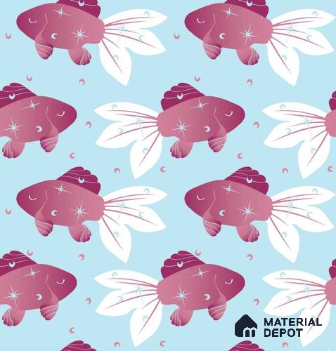 PHM038 - 3 | Kid Series Animal Print Look 40 inches Sandblast Paper (Customized Size Wallpaper)