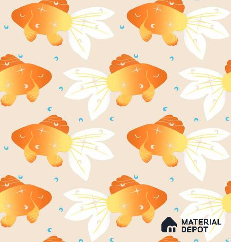 PHM038 - 8 | Kid Series Animal Print Look 50 inches Premium Paper (Customized Size Wallpaper)