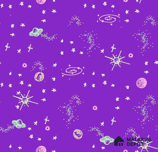 PHM039 - 8 | Kid Series Space Look 50 inches Premium Paper (Customized Size Wallpaper)