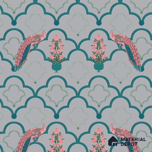 PIC-19 | Pichwai Series Animal Print Look 50 inches Premium Paper (Customized Size Wallpaper)