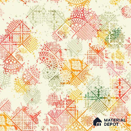 PIND001 | Modern Series Abstract Look 52 inches Economy Paper (Customized Size Wallpaper)