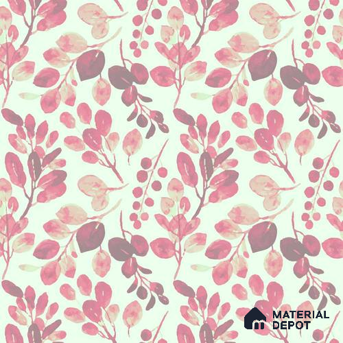 PKB005-2 | Modern Series Florals Look 40 inches Canvas Paper (Customized Size Wallpaper)