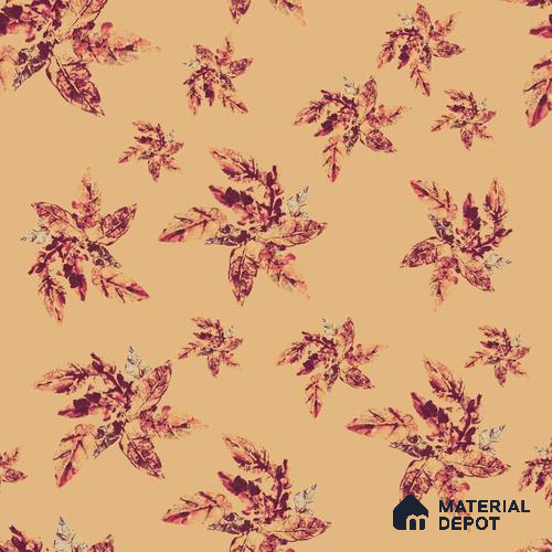 PKB006-5 | Modern Series Florals Look 52 inches Economy Paper (Customized Size Wallpaper)
