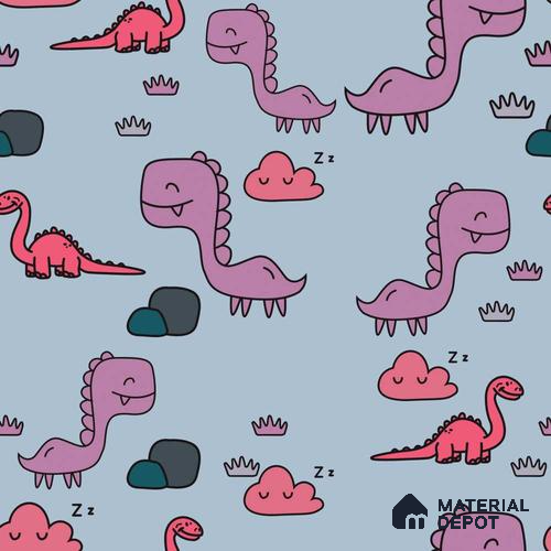 PKB007 - 4 | Kid Series Animal Print Look 40 inches Sandblast Paper (Customized Size Wallpaper)