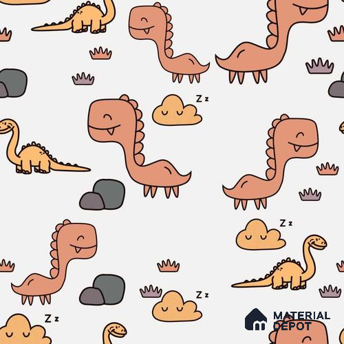 PKB007 - 7 | Kid Series Animal Print Look 40 inches Canvas Paper (Customized Size Wallpaper)