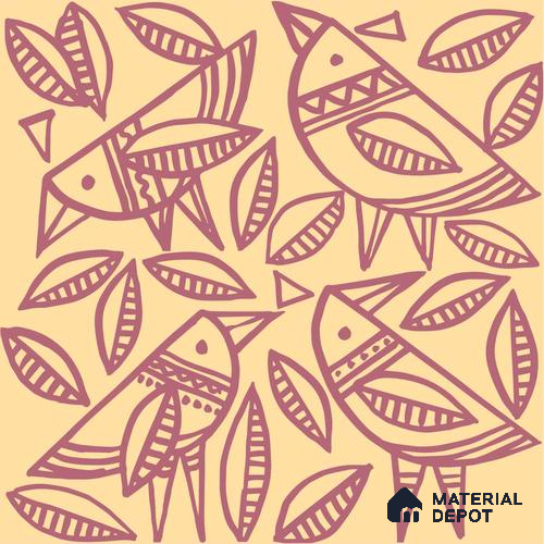 PKB009 - 5 | Kid Series Animal Print Look 50 inches Premium Paper (Customized Size Wallpaper)