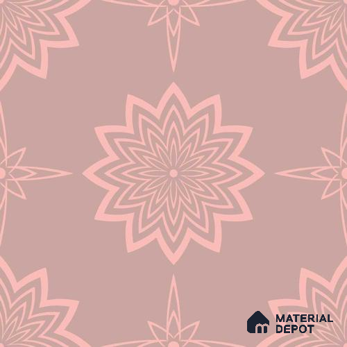 PKR001-4 | Traditional Series Patterned Look 40 inches Sandblast Paper (Customized Size Wallpaper)