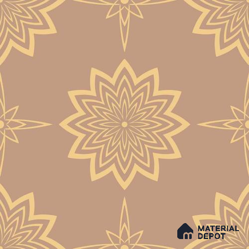 PKR001-7 | Traditional Series Patterned Look 40 inches Canvas Paper (Customized Size Wallpaper)