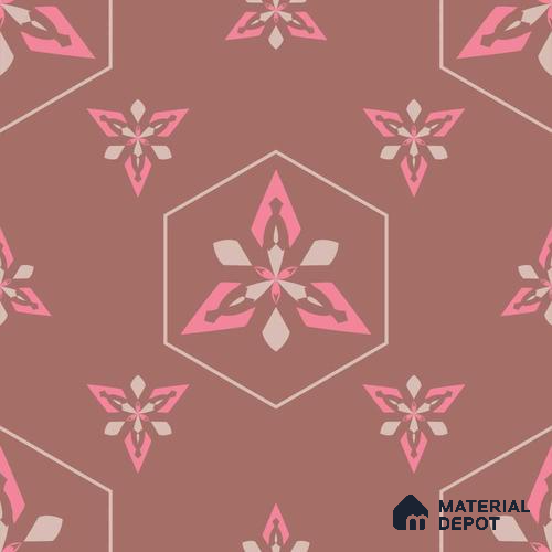PKR004-7 | Modern Series Patterned Look 50 inches Premium Paper (Customized Size Wallpaper)