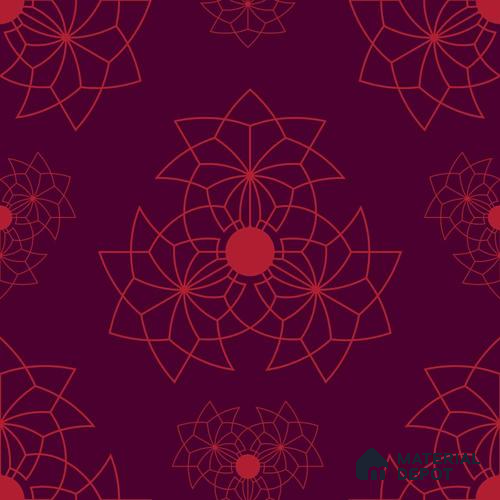 PKR006-2 | Traditional Series Patterned Look 40 inches Canvas Paper (Customized Size Wallpaper)
