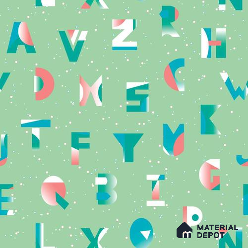 PLK003 - 4 | Kid Series Patterned Look 50 inches Premium Paper (Customized Size Wallpaper)